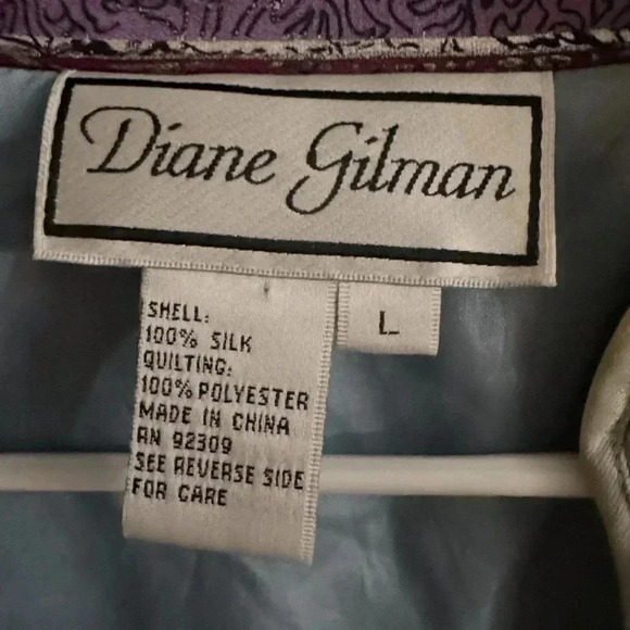 Diane Gilman jacket size large - Picture 3 of 3